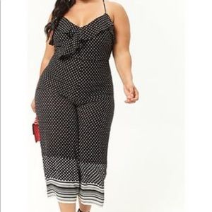 Polka dot jumpsuit
